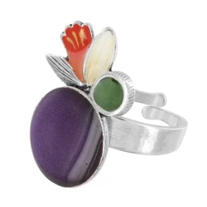 Anillo Anillo Flor y Circulo JONQUILLE Taratata*Taratata Bijoux Discount