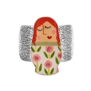 Anillo Matrioska Blanca NANAS Taratata*Taratata Bijoux Fashion