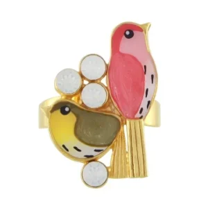 Anillo Pájaros Pia­pia Multi Taratata*Taratata Bijoux Online