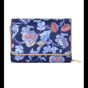 Billetera Zina Floral Azul Oscuro*Oilily Hot