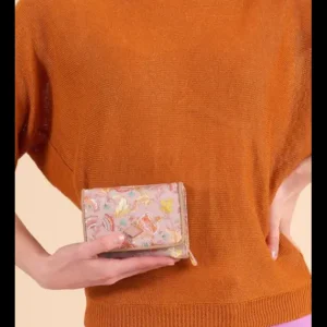 Billetera Zina Floral Camel*Oilily Outlet