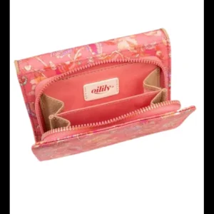 Billetera Zina Floral Naranja*Oilily New