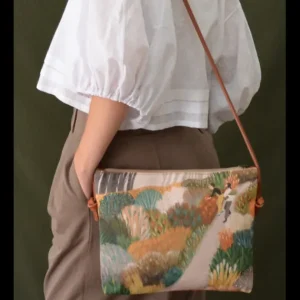 Bolso de Autor Tela Reciclada Camino*Diseño de Autor Sale