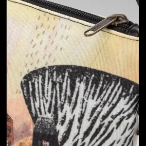 Bolso de Autor Tela Reciclada Ciudad Rojo*Diseño de Autor Sale