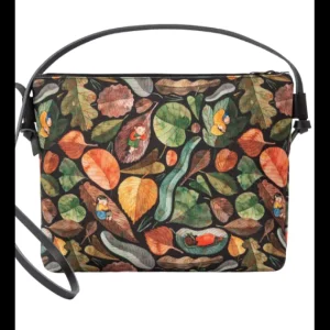 Bolso de Autor Tela Reciclada Hojas*Diseño de Autor Fashion