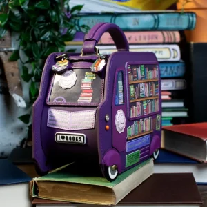 Bolso de Mano Morado Truck Vendula Travelling Library*Vendula London Discount