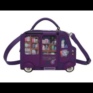 Bolso de Mano Morado Truck Vendula Travelling Library*Vendula London Discount