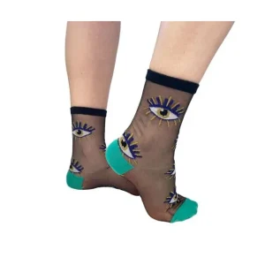 Calcetines Transparentes Eyes*Disaster Designs New