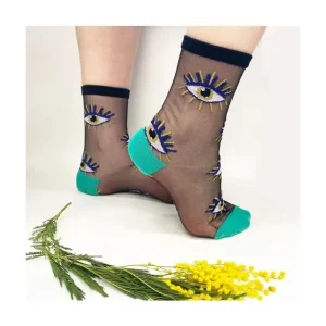 Calcetines Transparentes Eyes*Disaster Designs New