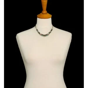 Gargantilla Collar Corto Abalorios Multicolor R3492*Ayala Bar New