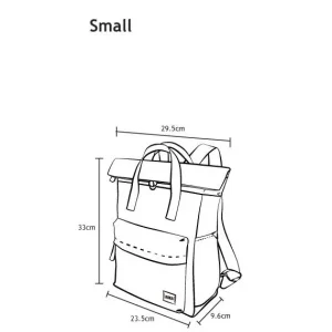 Mochila Canfield B Nylon Reciclado Bicolor Mulberry-Corn*Roka London Hot