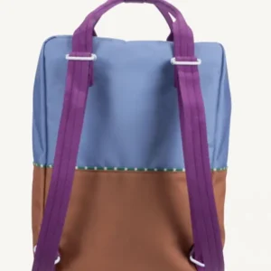 Mochila Grande Bicolor Azul*Sticky Lemon Fashion