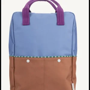 Mochila Grande Bicolor Azul*Sticky Lemon Fashion