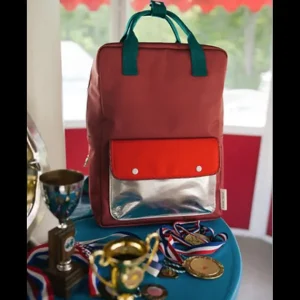 Mochila Grande Bolsillo Plata*Sticky Lemon New