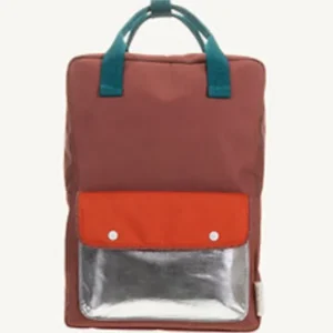 Mochila Grande Bolsillo Plata*Sticky Lemon New
