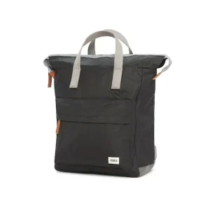 Mochila Negra Bantry B Nylon Reciclado Black*Roka London New