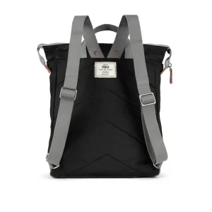 Mochila Negra Bantry B Nylon Reciclado Black*Roka London New