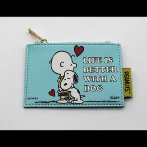 Monedero- Tarjetero Snoopy y Carlitos*Disaster Designs Fashion
