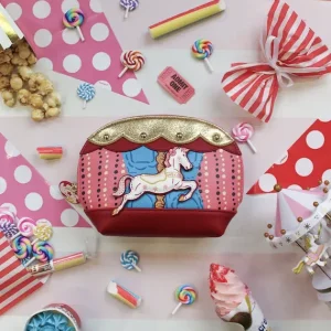 Neceser de Bolso Tiovivo Heritage Edwardian Pier Carousel*Vendula London Hot