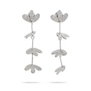 Pendiente Liviana Grande Plata*Maka Dama Fashion