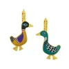 Pendientes Asimétricos Dos Patos Taratata*Taratata Bijoux New