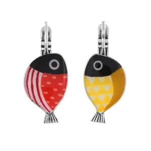 Pendientes Asimétricos Peces Taratata*Taratata Bijoux Outlet