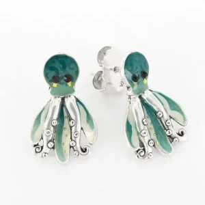 Pendientes Botón Pulpo Abysses Taratata*Taratata Bijoux Online