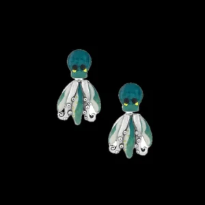 Pendientes Botón Pulpo Abysses Taratata*Taratata Bijoux Online
