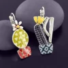 Pendientes Cactus Couleur Argent Multi Taratata*Taratata Bijoux Sale