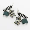 Pendientes Castor Raton Lover Couleur Argent Bleu Taratata*Taratata Bijoux Discount