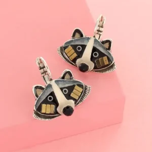 Pendientes Castor Raton Lover Couleur Argent Gris Taratata*Taratata Bijoux Outlet
