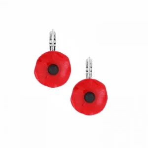Pendientes Flor Roja Mambo Couleur Argent Rose Taratata*Taratata Bijoux Sale
