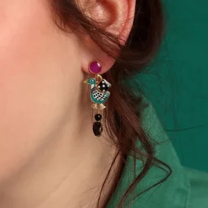 Pendientes Flores y Dados Jeu De L'Oie Taratata*Taratata Bijoux Discount