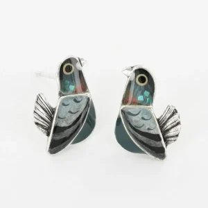 Pendientes Le Facteur Couleur Argent Gris Taratata*Taratata Bijoux Sale