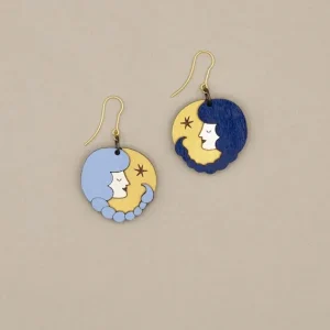 Pendientes Madera Escorpio*Diseño de Autor Online