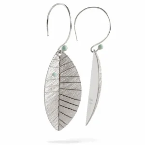 Pendientes Menta Largos Plata*Maka Dama Discount