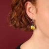 Pendientes Mariquitinas Amarillas Cox Taratata*Taratata Bijoux Outlet