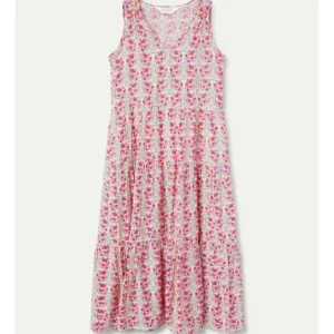 Vestido Midi Tirantes Estampado Florecitas*Compañía Fantástica Clearance